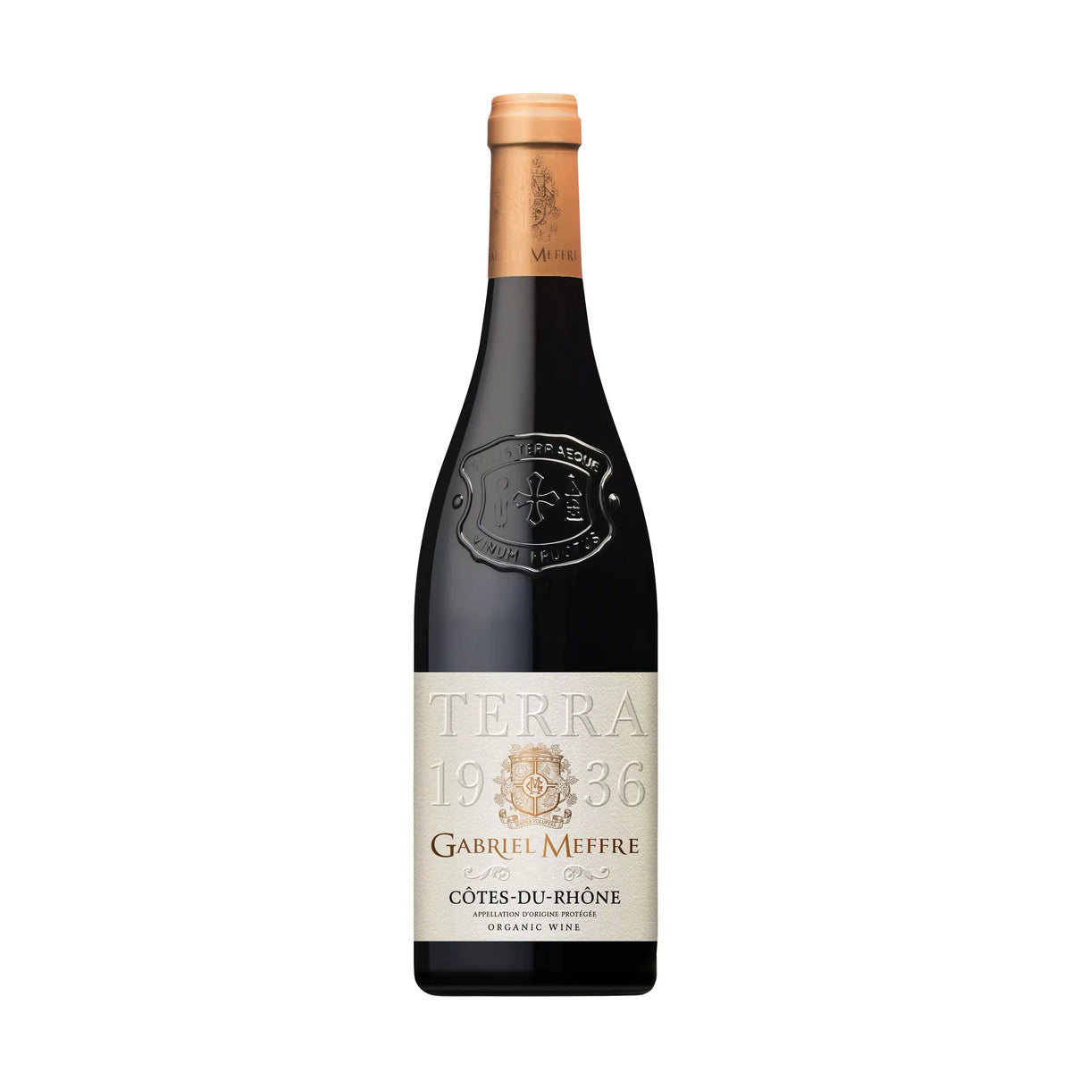 Côtes du Rhône Rouge Bio Rotwein von Gabriel Meffre - erhältlich bei WINECOM