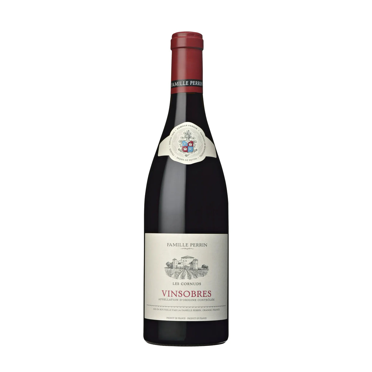 Vinsobres AOC Les Cornuds Rotwein von Famille Perrin - erhältlich bei WINECOM
