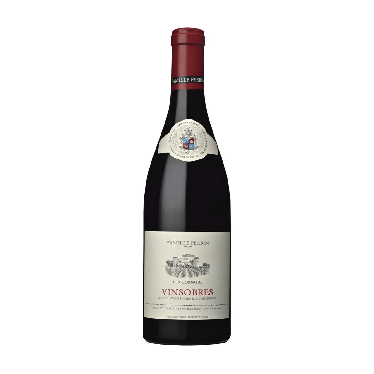 Vinsobres AOC Les Cornuds Rotwein von Famille Perrin - erhältlich bei WINECOM