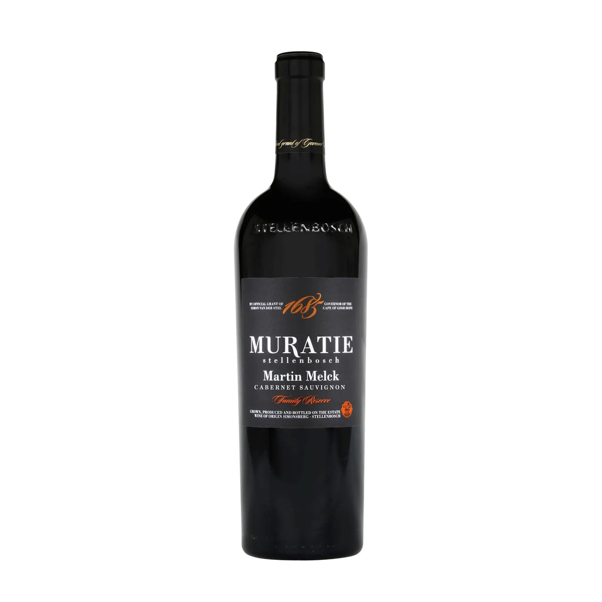 Martin Melck Cabernet Sauvignon Reserve Rotwein von Muratie Estate - erhältlich bei WINECOM