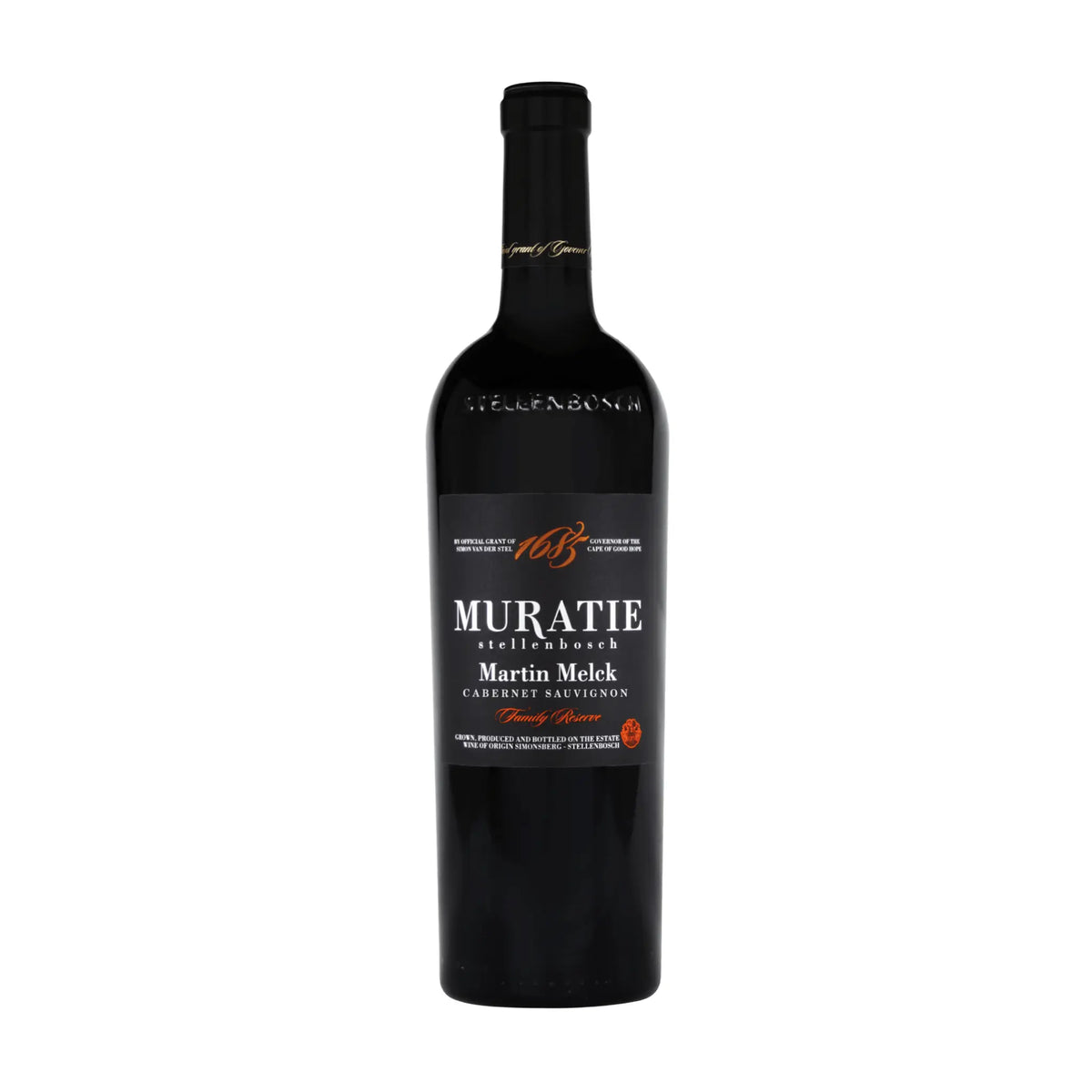 Martin Melck Cabernet Sauvignon Reserve Rotwein von Muratie Estate - erhältlich bei WINECOM