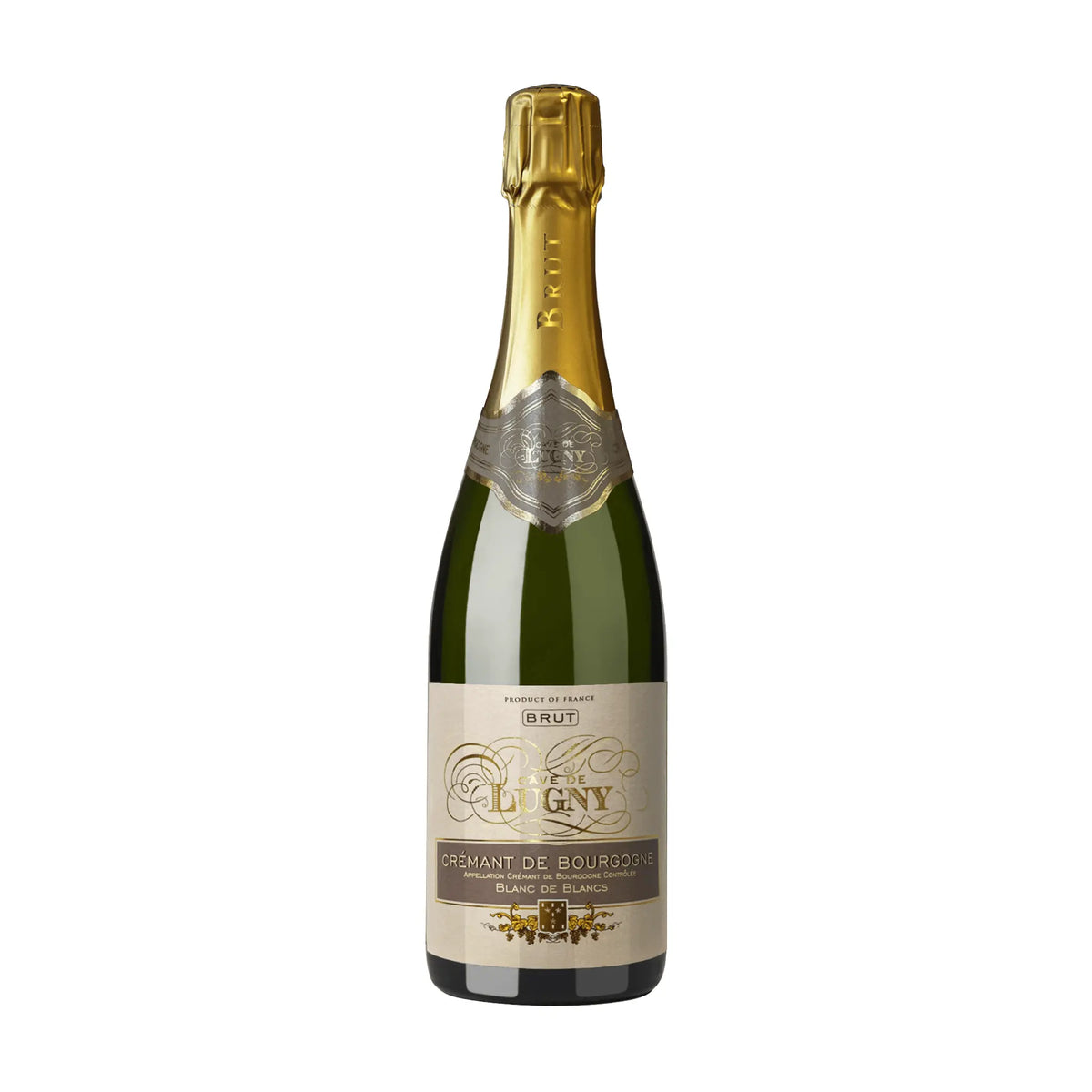 Cremant de Bourgogne Bdb Brut Weißwein von Cave De Lugny - erhältlich bei WINECOM