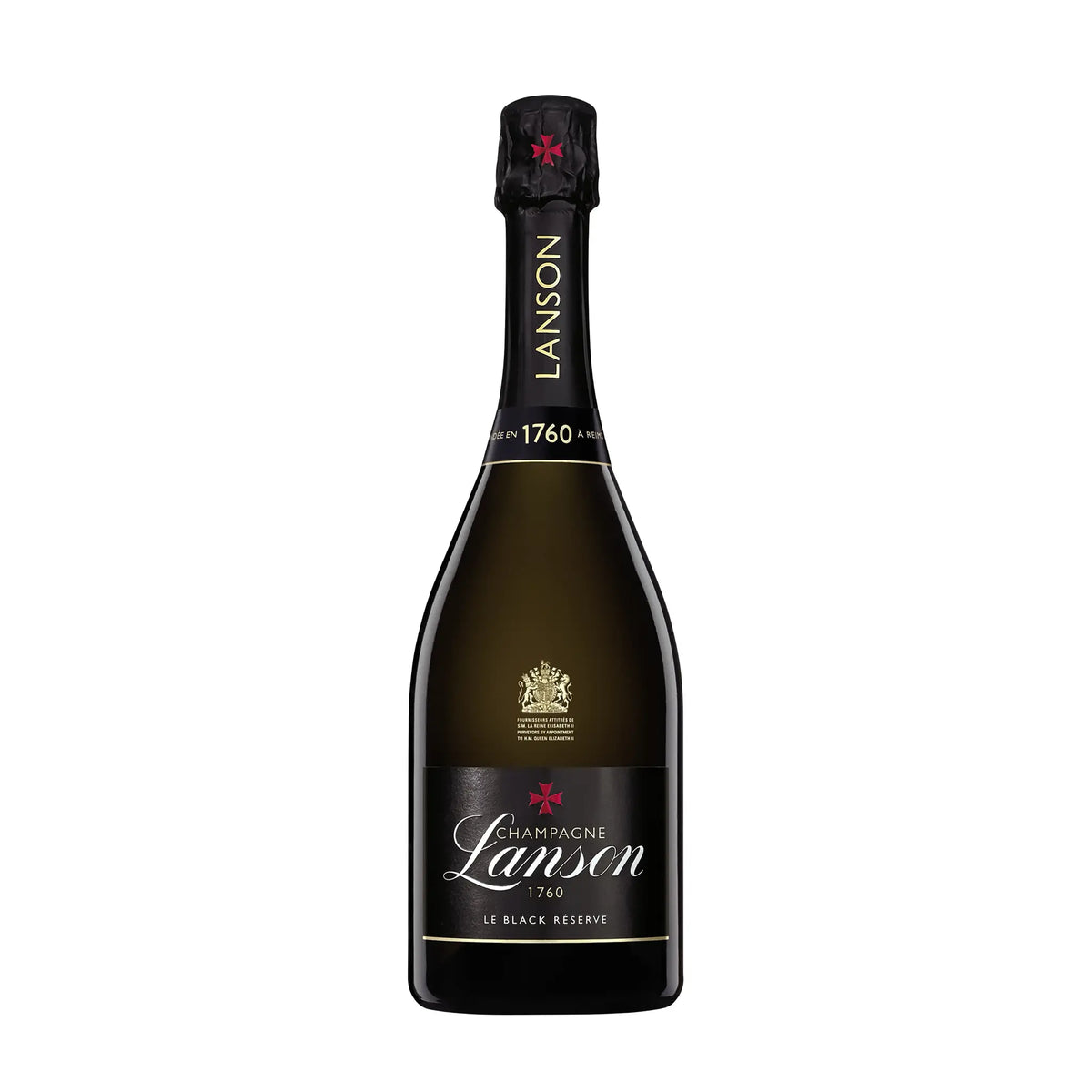 Le Black Reserve Brut Schaumwein von Champagne Lanson - erhältlich bei WINECOM