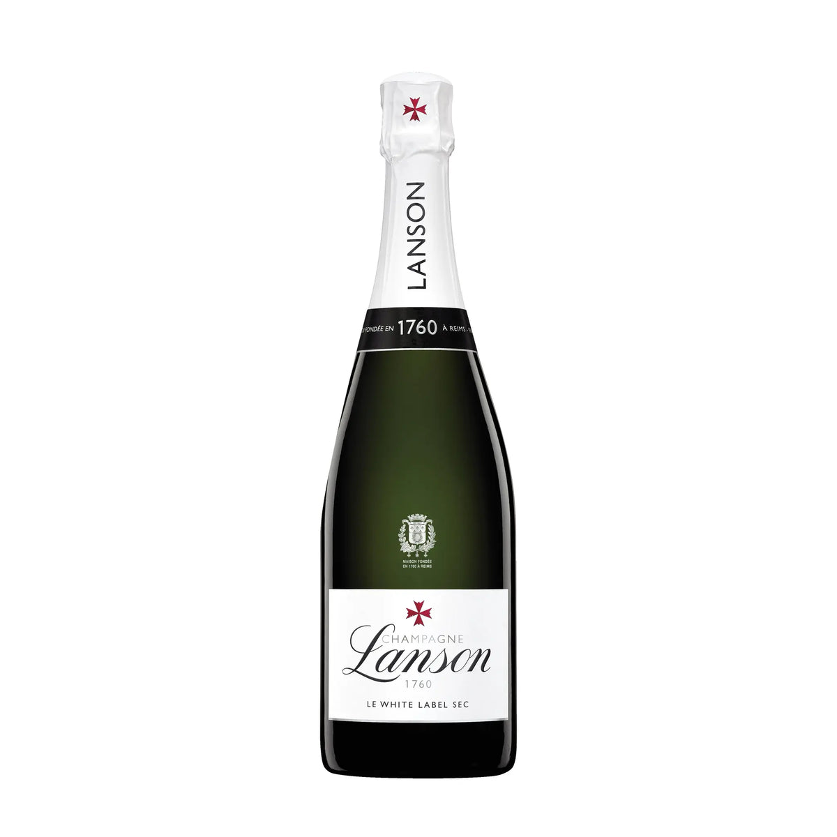 Le White Label sec Schaumwein von Champagne Lanson - erhältlich bei WINECOM