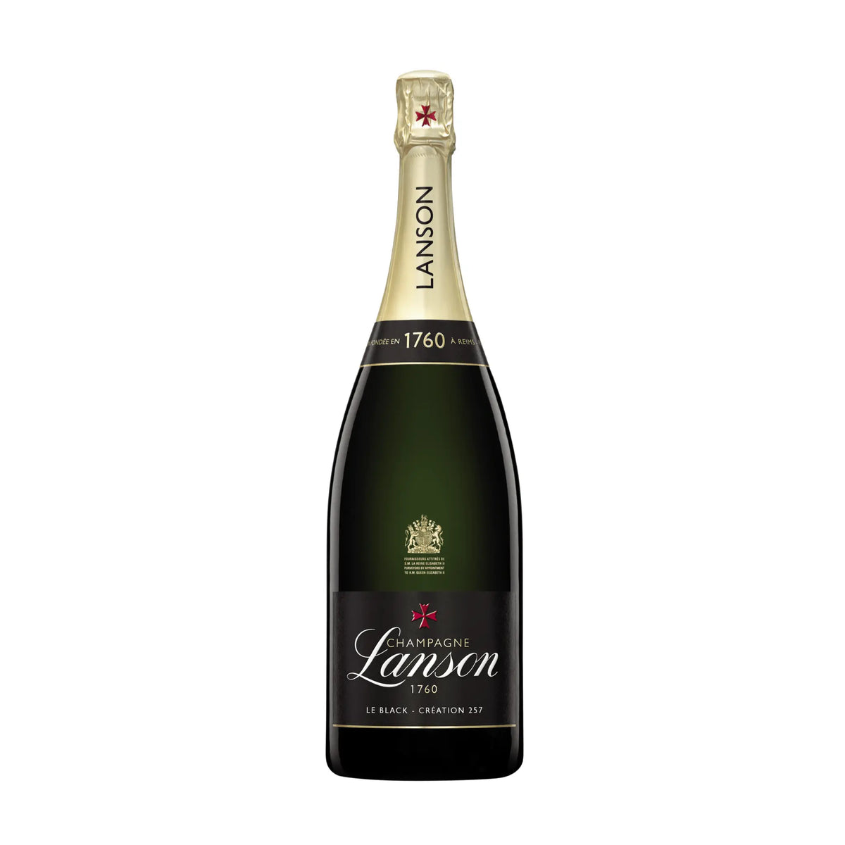 Champagne Lanson-Schaumwein-Champagner-Champagne-Frankreich-Le Black Label Brut Magnum-WINECOM