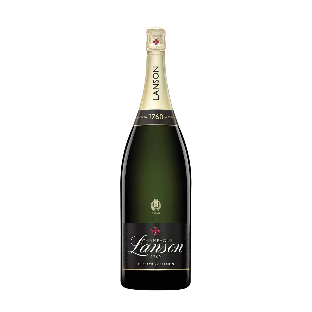 Le Black Label Brut Jeroboam HOKI 3.0L Schaumwein von Champagne Lanson - erhältlich bei WINECOM