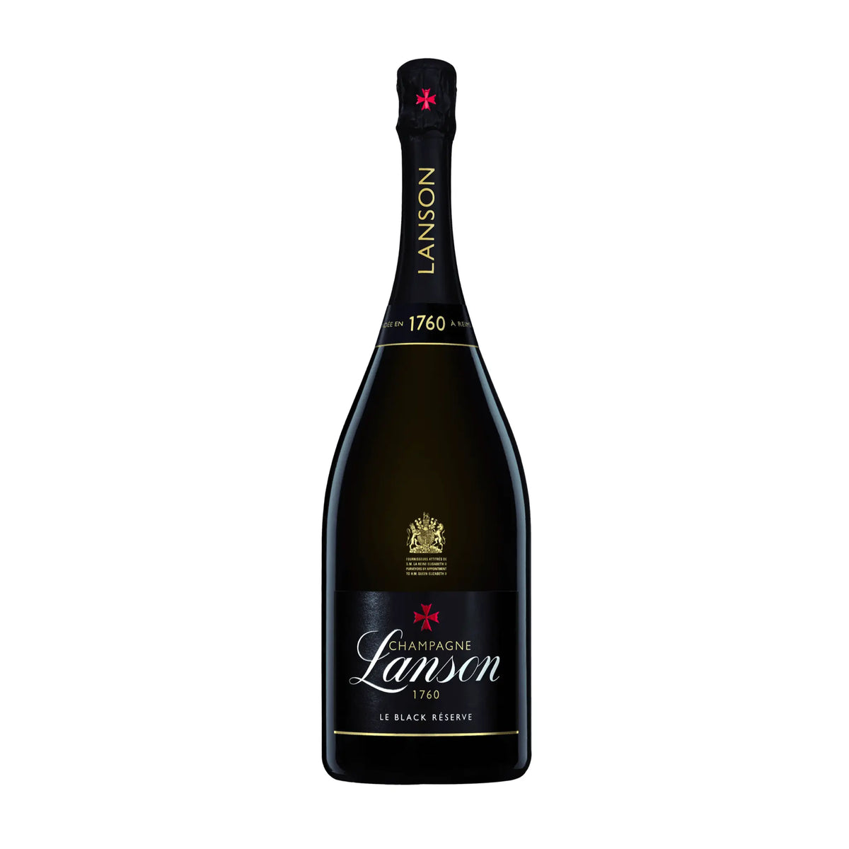 Champagne Lanson-Le Black Réserve Brut Magnum 1.5L, Champagner aus der Region Champagne, Frankreich