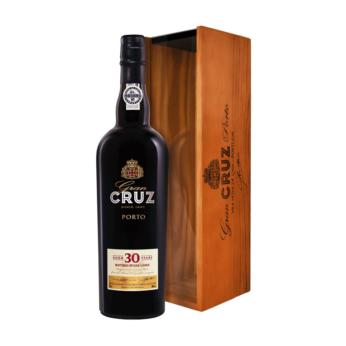 30 Year Old Port in Holzkiste Rotwein von Cruz Port - erhältlich bei WINECOM