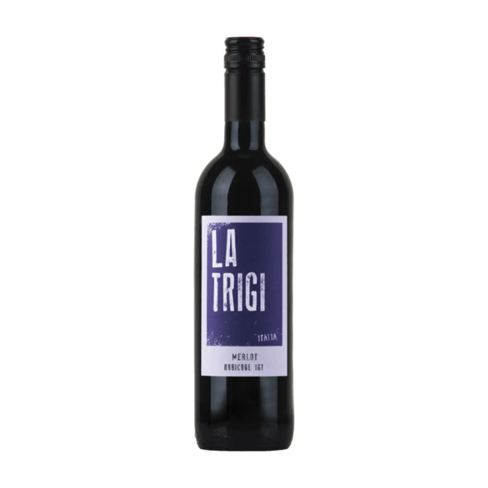 La Trigi -Merlot Rubicone IGT, Rotwein aus der Region Sizilien, Italien