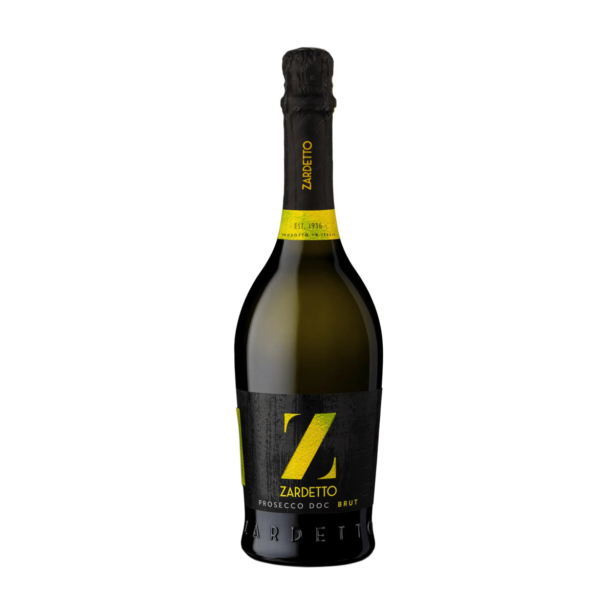 Zardetto-Prosecco Spumante DOC brut, Weißwein aus der Region Venetien, Italien