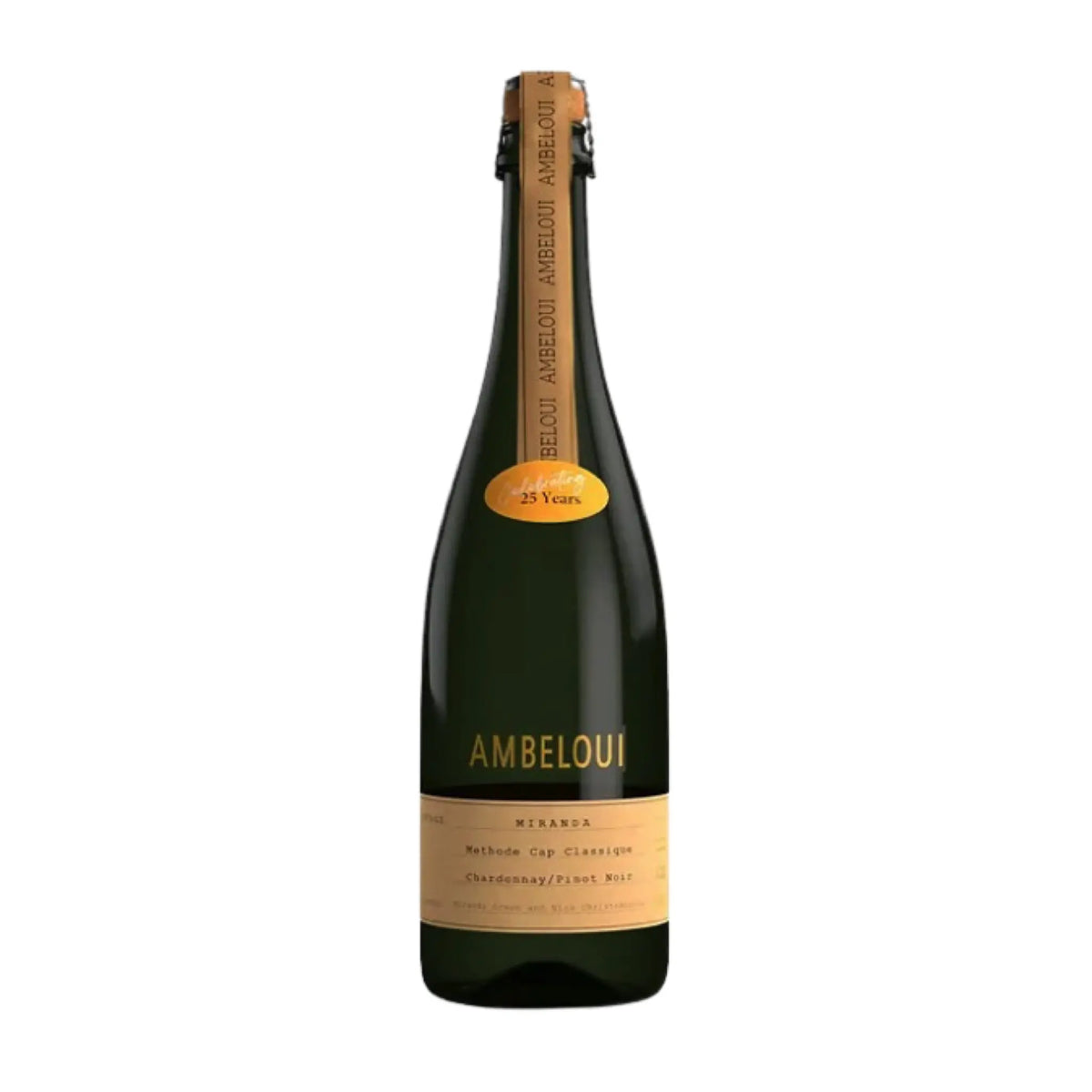 Miranda MCC vom Weingut Ambeloui Wines, Schaumwein aus der Region Hout-Bay, Südafrika