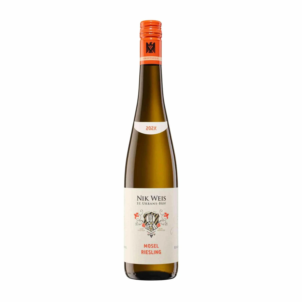 2024 Mosel Riesling vom Weingut Nik Weis St. Urbans-Hof, Weißwein aus der Region Mosel, Deutschland