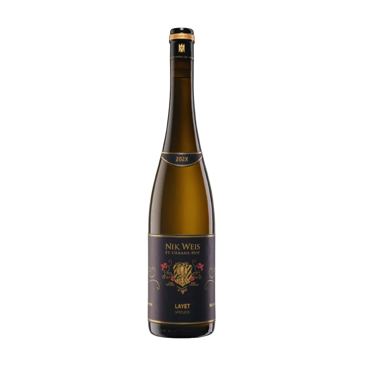 Layet Spatlese Weißwein vom Weingut Nik Weis St. Urbans-Hof - erhältlich bei WINECOM