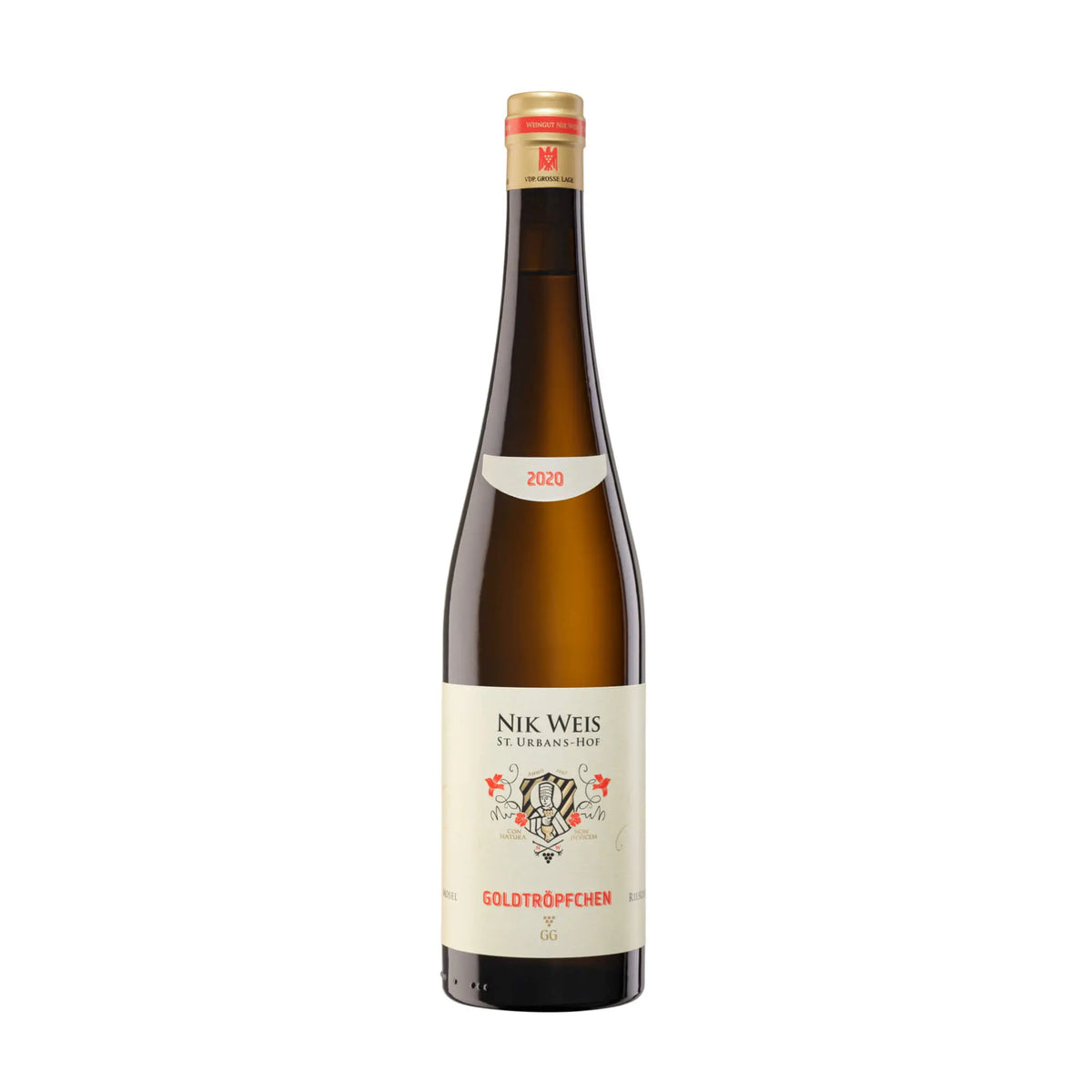 Goldtropfchen GG Weißwein vom Weingut Nik Weis St. Urbans-Hof - erhältlich bei WINECOM
