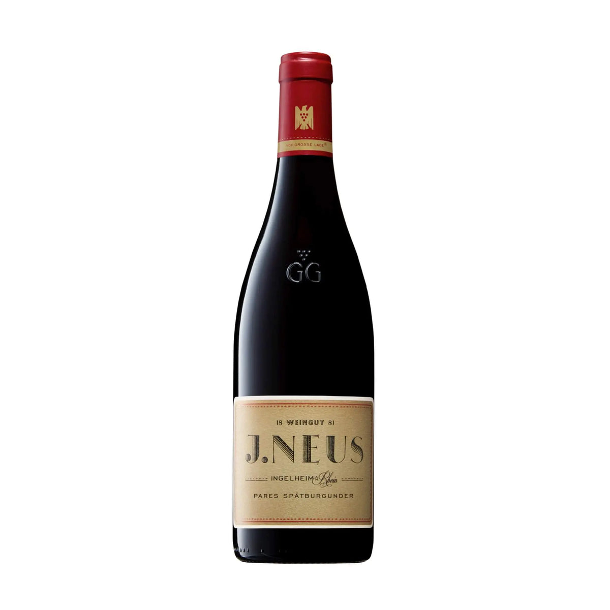 2021 Ingelheimer PARES Spätburgunder GG vom Weingut Weingut J.Neus, Rotwein aus Rheinhessen, Deutschland