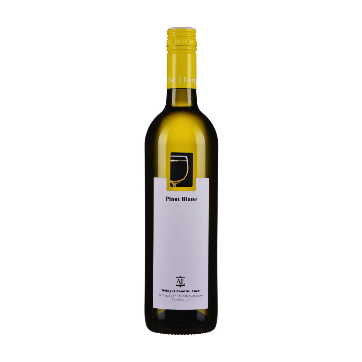 2022 Pinot Blanc vom Weingut Familie Auer, Weißwein aus der Thermenregion, Österreich