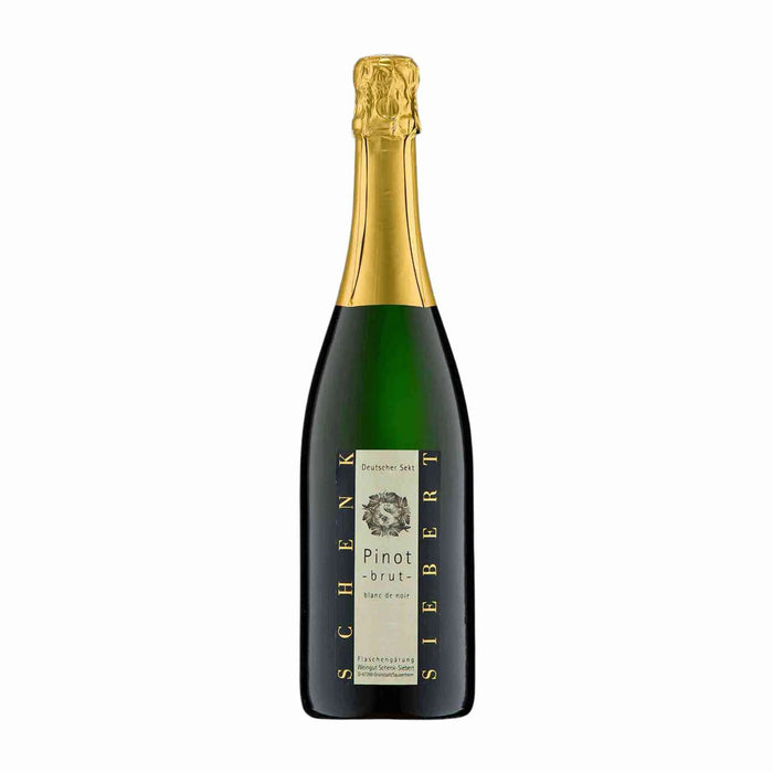 Pinot Brut Blanc de Noir vom Weingut Schenk Siebert, Schaumwein aus der Pfalz, Deutschland