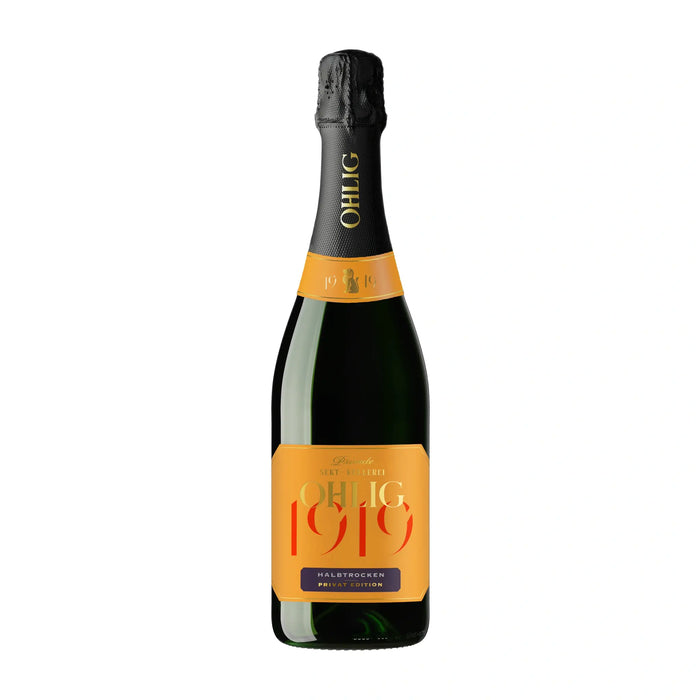 OHLIG | Privat Weiß Halbtrocken Schaumwein vom Rüdesheimer Sektkellerei - erhältlich bei WINECOM