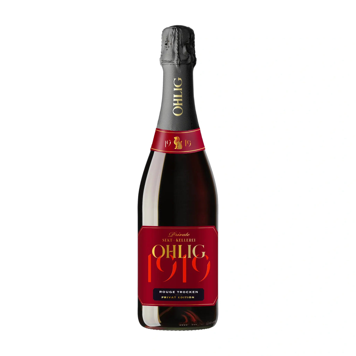 OHLIG | Privat Rouge Schaumwein vom Rüdesheimer Sektkellerei - erhältlich bei WINECOM