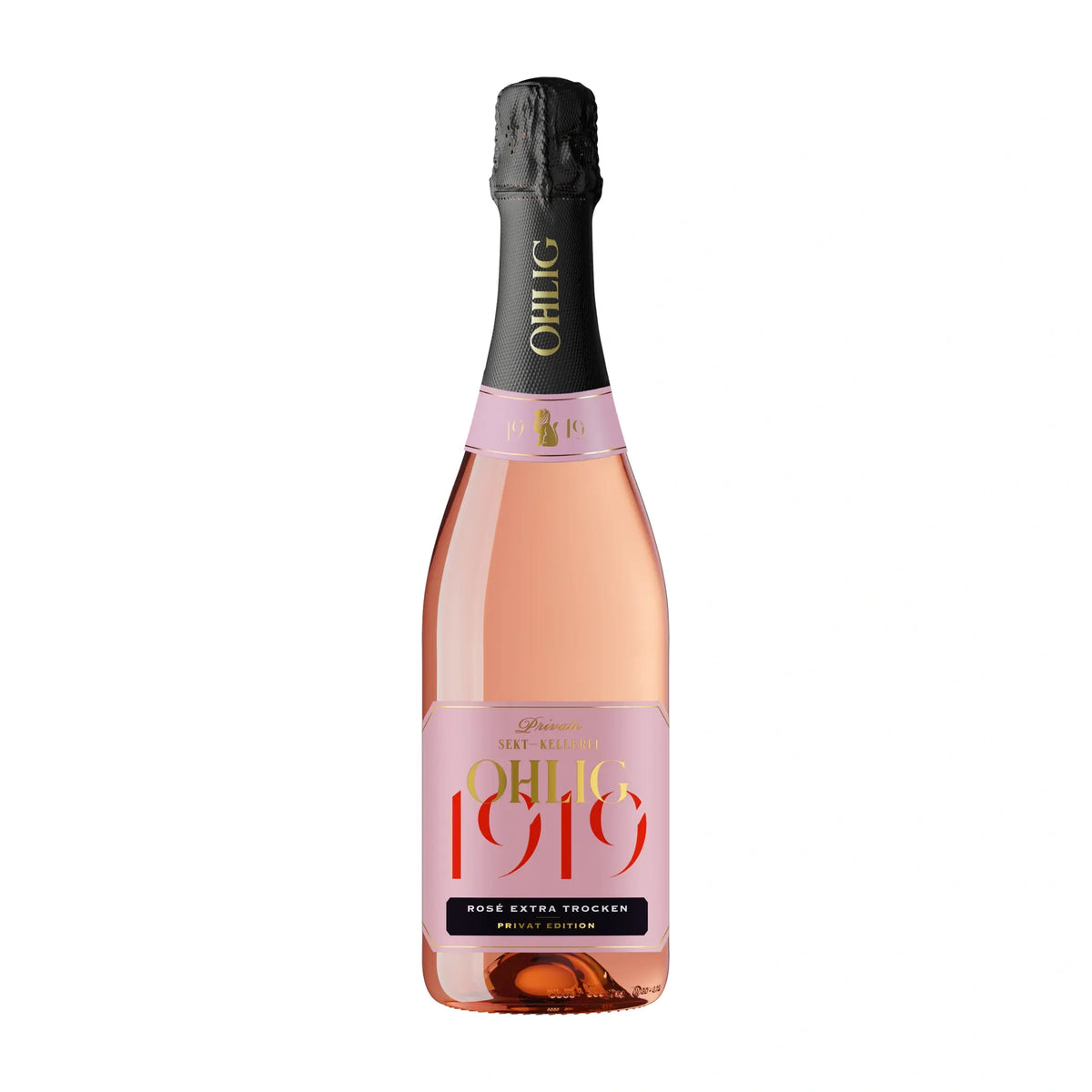 OHLIG | Privat Rosé Extra Trocken Schaumwein vom Rüdesheimer Sektkellerei - erhältlich bei WINECOM