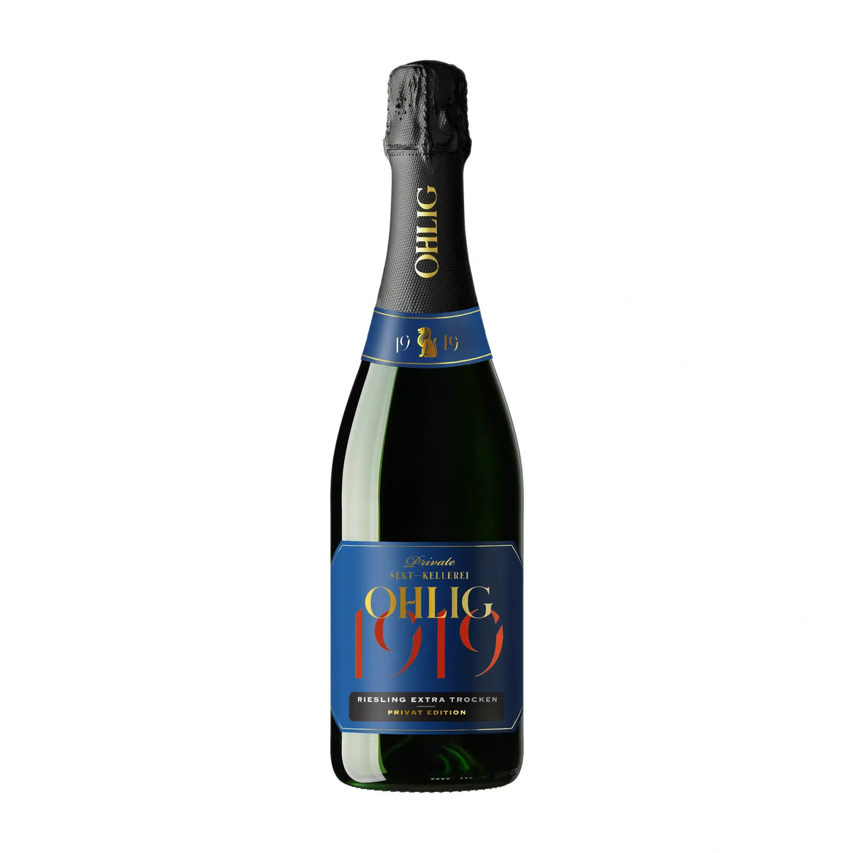 OHLIG | Privat Riesling Extra Trocken Schaumwein vom Rüdesheimer Sektkellerei - erhältlich bei WINECOM