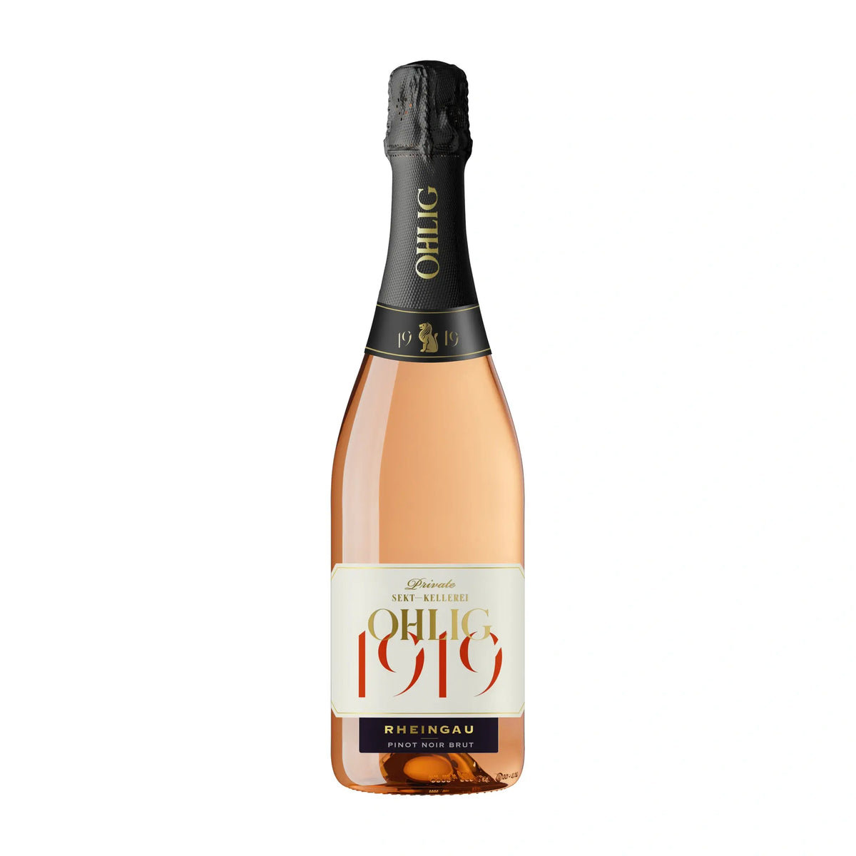 OHLIG | Rheingau Pinot Noir Brut Schaumwein vom Rüdesheimer Sektkellerei - erhältlich bei WINECOM