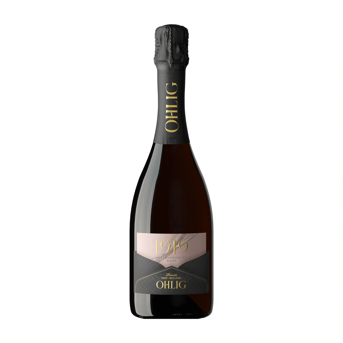 OHLIG | Edition 1919 Spätburgunder Brut Schaumwein vom Rüdesheimer Sektkellerei - erhältlich bei WINECOM