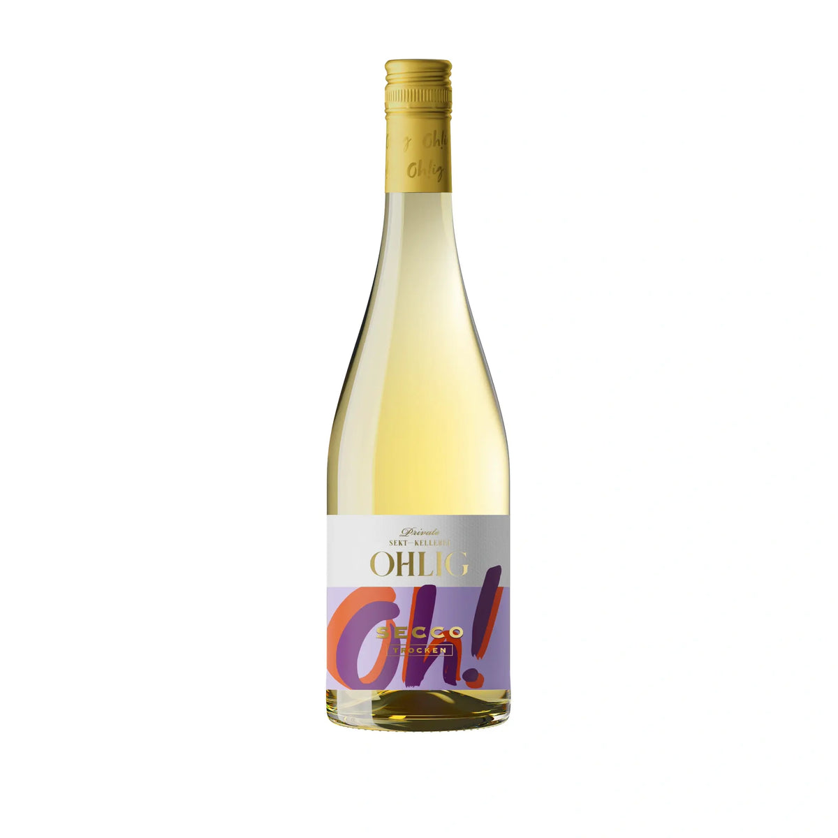 OHLIG | OH! Secco Weiß Schaumwein vom Rüdesheimer Sektkellerei - erhältlich bei WINECOM