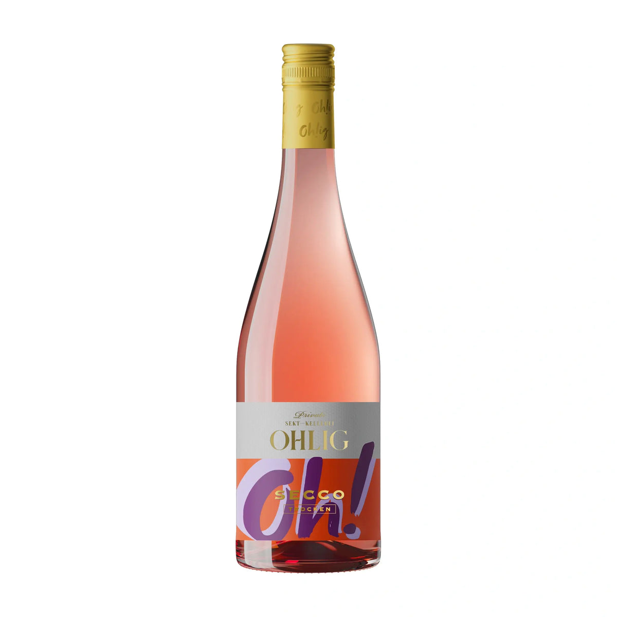 OHLIG | OH! Secco Rose Schaumwein vom Rüdesheimer Sektkellerei - erhältlich bei WINECOM