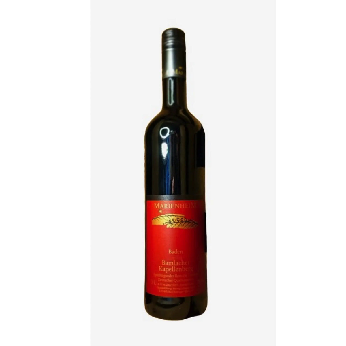 Spätburgunder MarienheiM Rotwein vom Wein- und Obsthof Rüdlin - erhältlich bei WINECOM