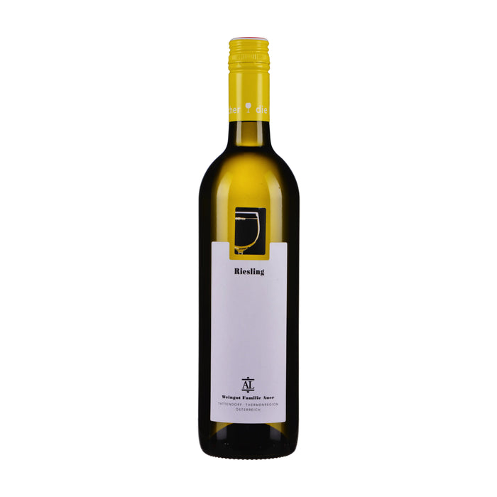 2022 Riesling vom Weingut Familie Auer, Weißwein aus der Thermenregion, Österreich