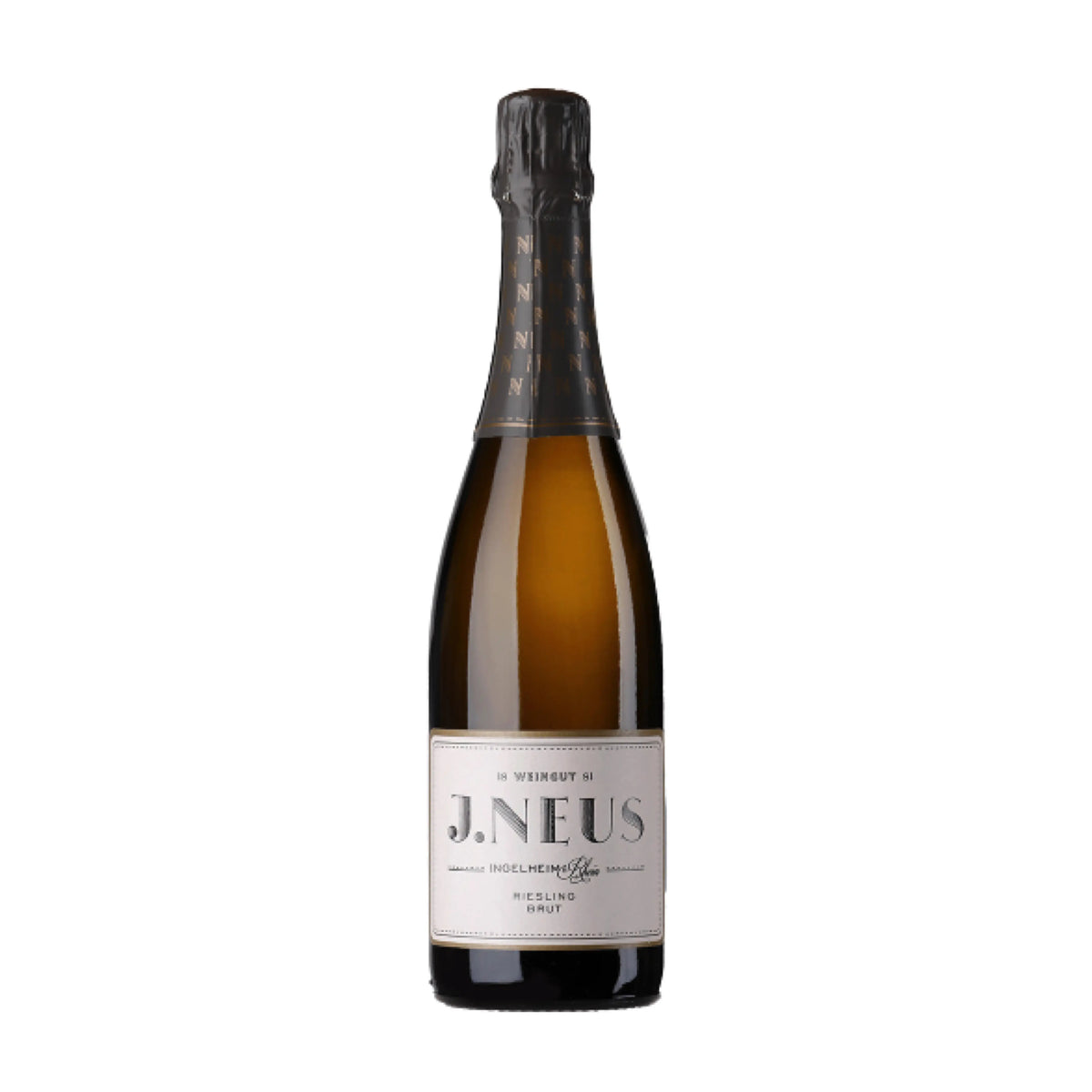2019 Riesling Brut vom Weingut Weingut J.Neus, Schaumwein aus Rheinhessen, Deutschland