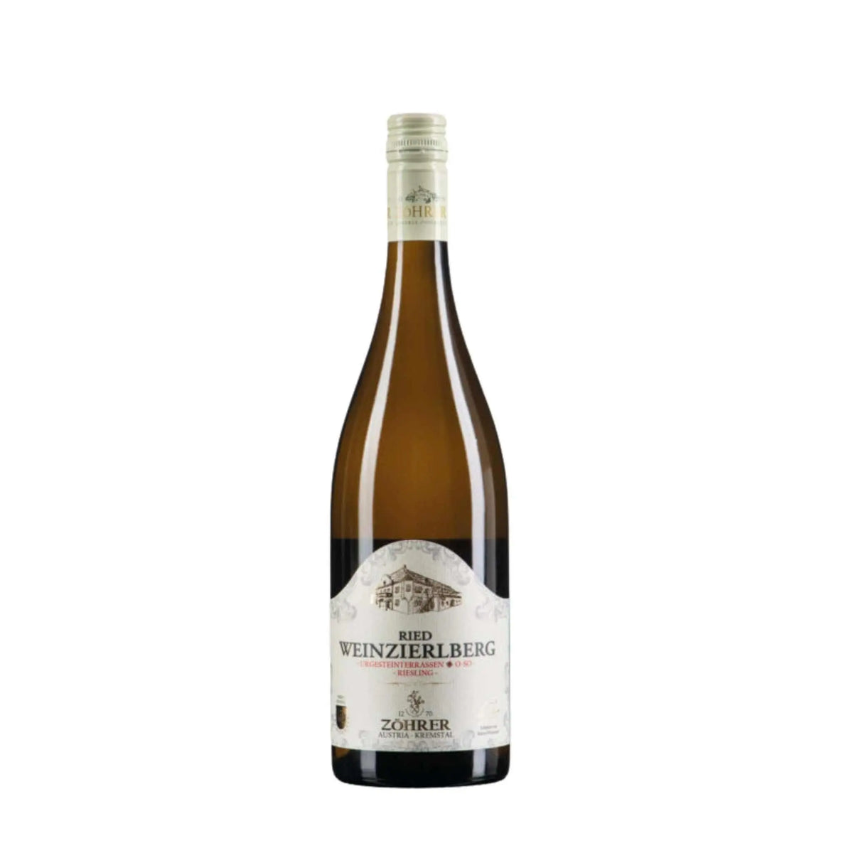 2021 Riesling Ried Weinzierlberg Kremstal vom Weingut Anton Zöhrer, Weißwein, aus der Region Krems, Österreich