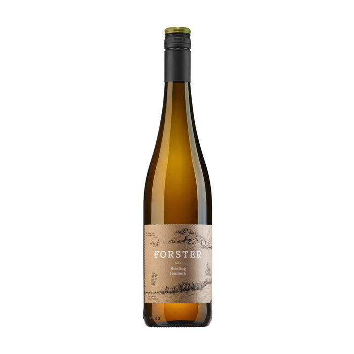 2024 Riesling feinherb vom Weingut Forster, Weißwein aus der Region Nahe, Deutschland