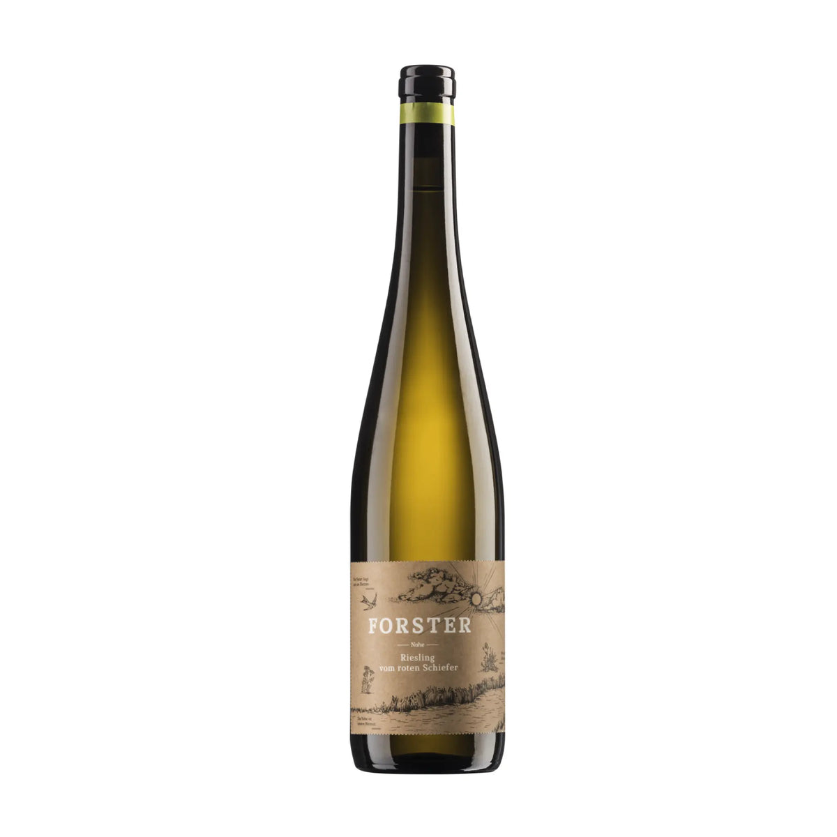 2023 Riesling vom roten Schiefer vom Weingut Forster, Weißwein aus der Region Nahe, Deutschland