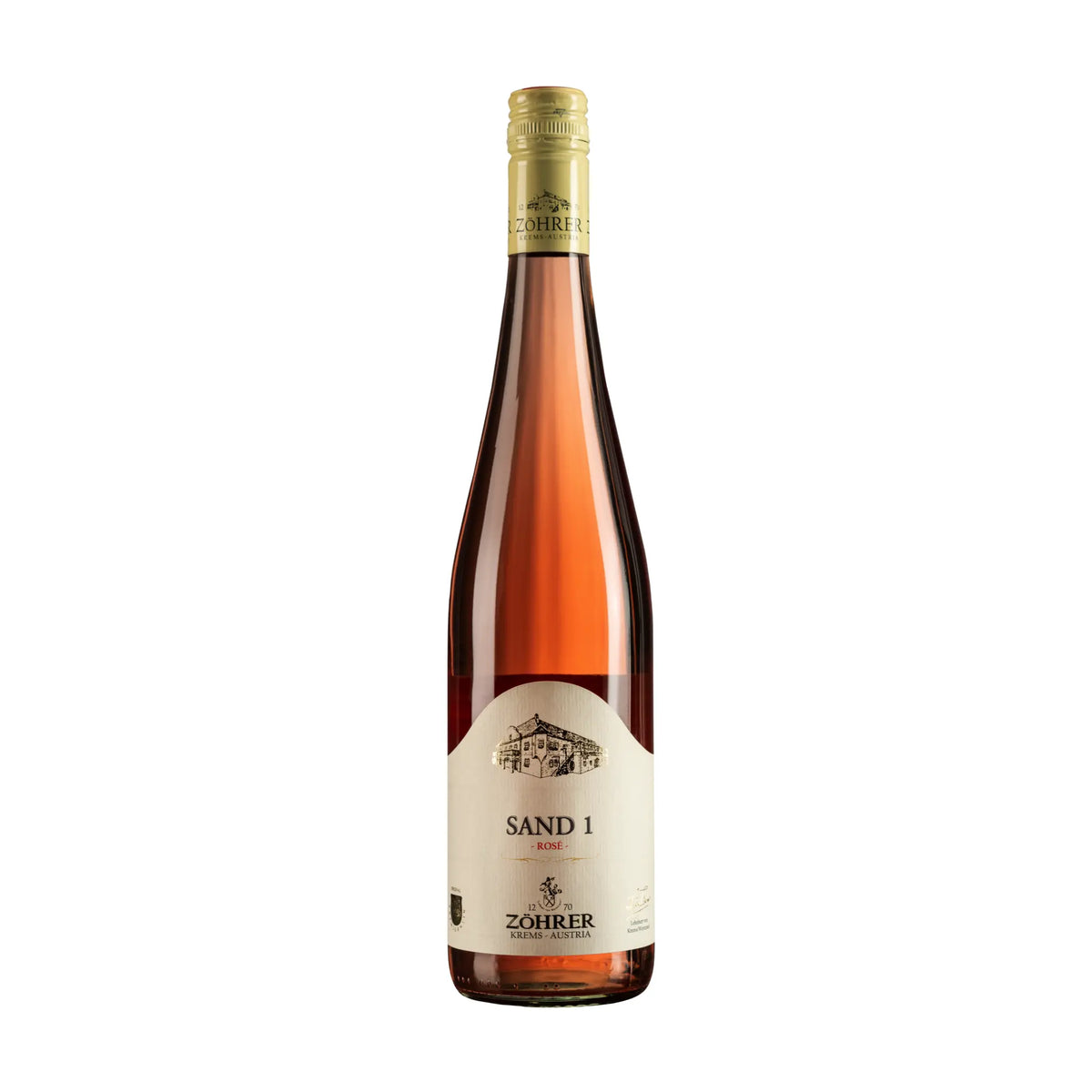 2024 Rosé SAND 1 vom Weingut Anton Zöhrer, Rosé, aus der Region Krems, Österreich