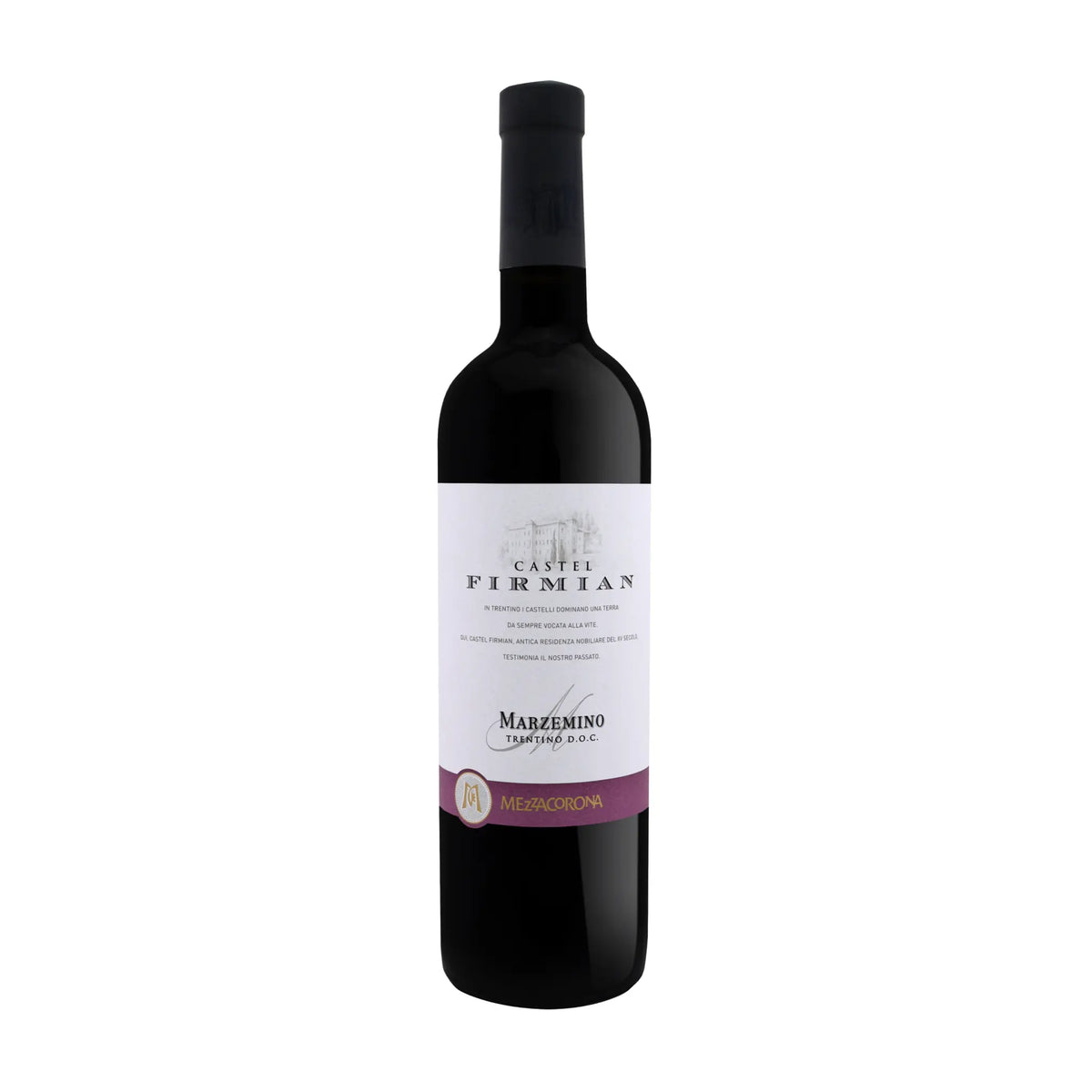 Castel Firmian-Rotwein-Marzemino-Italien-Trentino-2022 Castel Firmian Marzemino-WINECOM