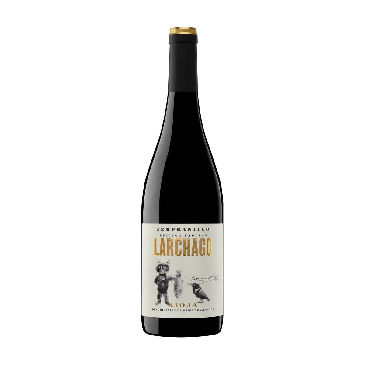2022 Fabulas Rioja Tempranillo Rotwein von Bodegas Larchago - erhältlich bei WINECOM