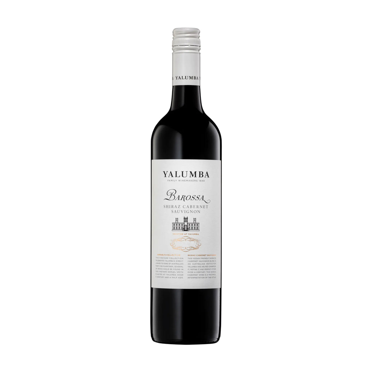 2017 Barossa Shiraz Cabernet Sauvignon Rotwein von Yalumba - erhältlich bei WINECOM