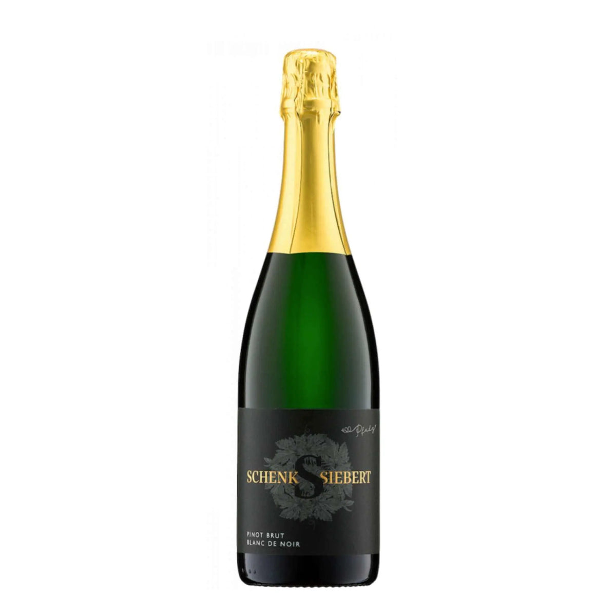 Pinot Brut Blanc de Noir Magnum 1.5L vom Weingut Schenk Siebert, Schaumwein aus der Pfalz, Deutschland