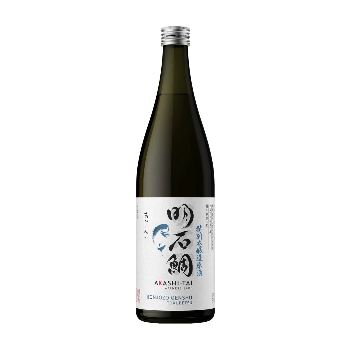 Sake Honjozo Genshu Tokubetsu 0.72L Sake von Akashi Sake Brewery - erhältlich bei WINECOM