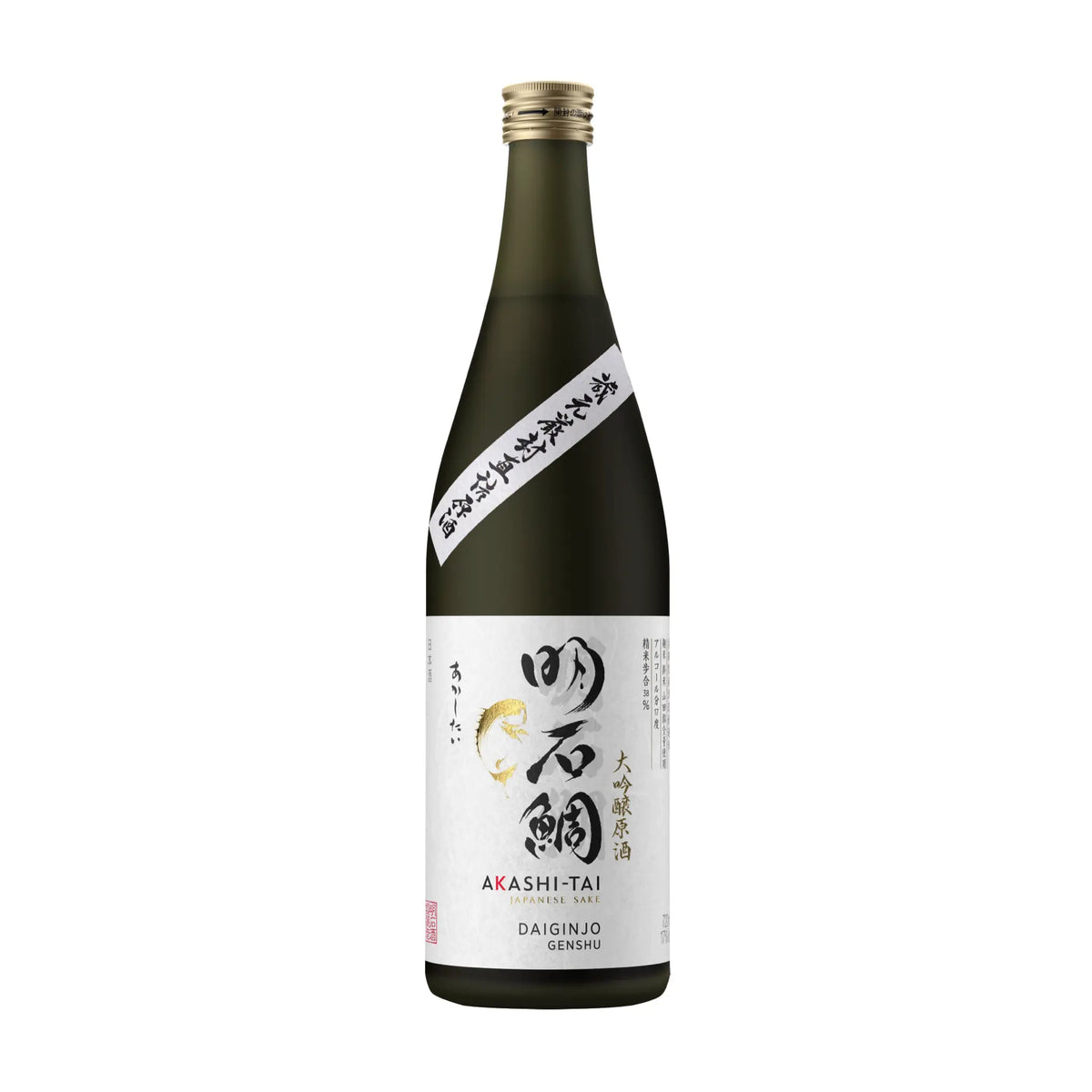 Sake Daiginjo Genshu 0.72L Sake von Akashi Sake Brewery - erhältlich bei WINECOM