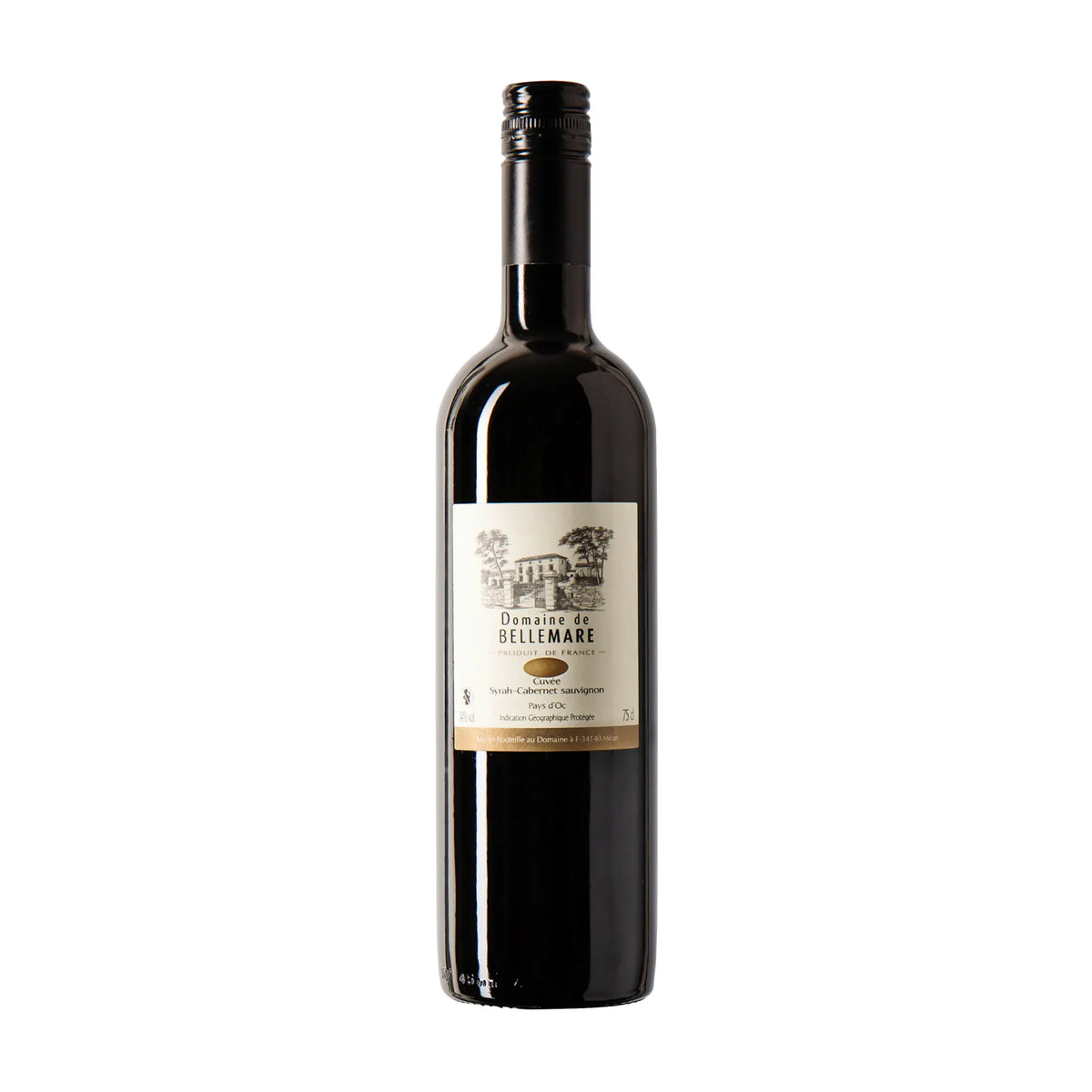 Domaine de Belle-Mare-Rotwein-Cuvée-Frankreich-Languedoc-Roussillon-2021 Syrah - Cabernet-WINECOM