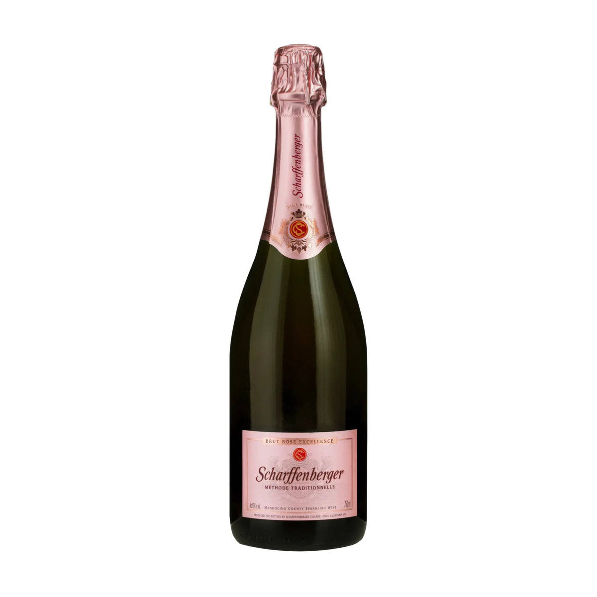 Scharffenberger Brut Rose Excellence Schaumwein von Scharffenberger Cellars - erhältlich bei WINECOM