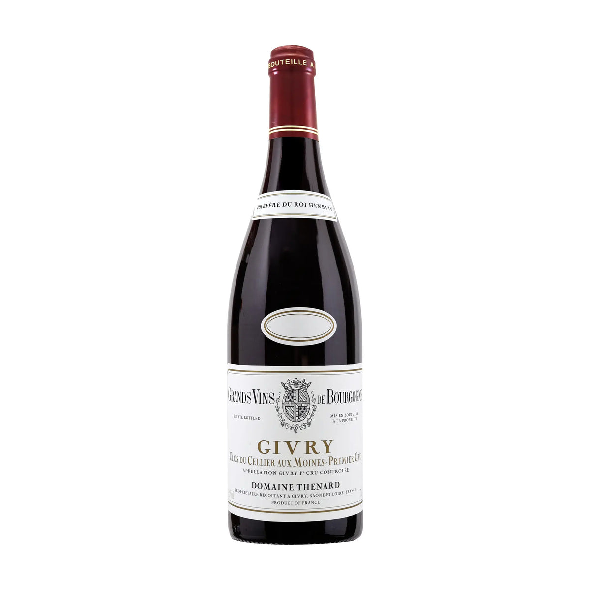 2021 Givry Cellier aux Moines Rotwein von Domaine Thénard - erhältlich bei WINECOM