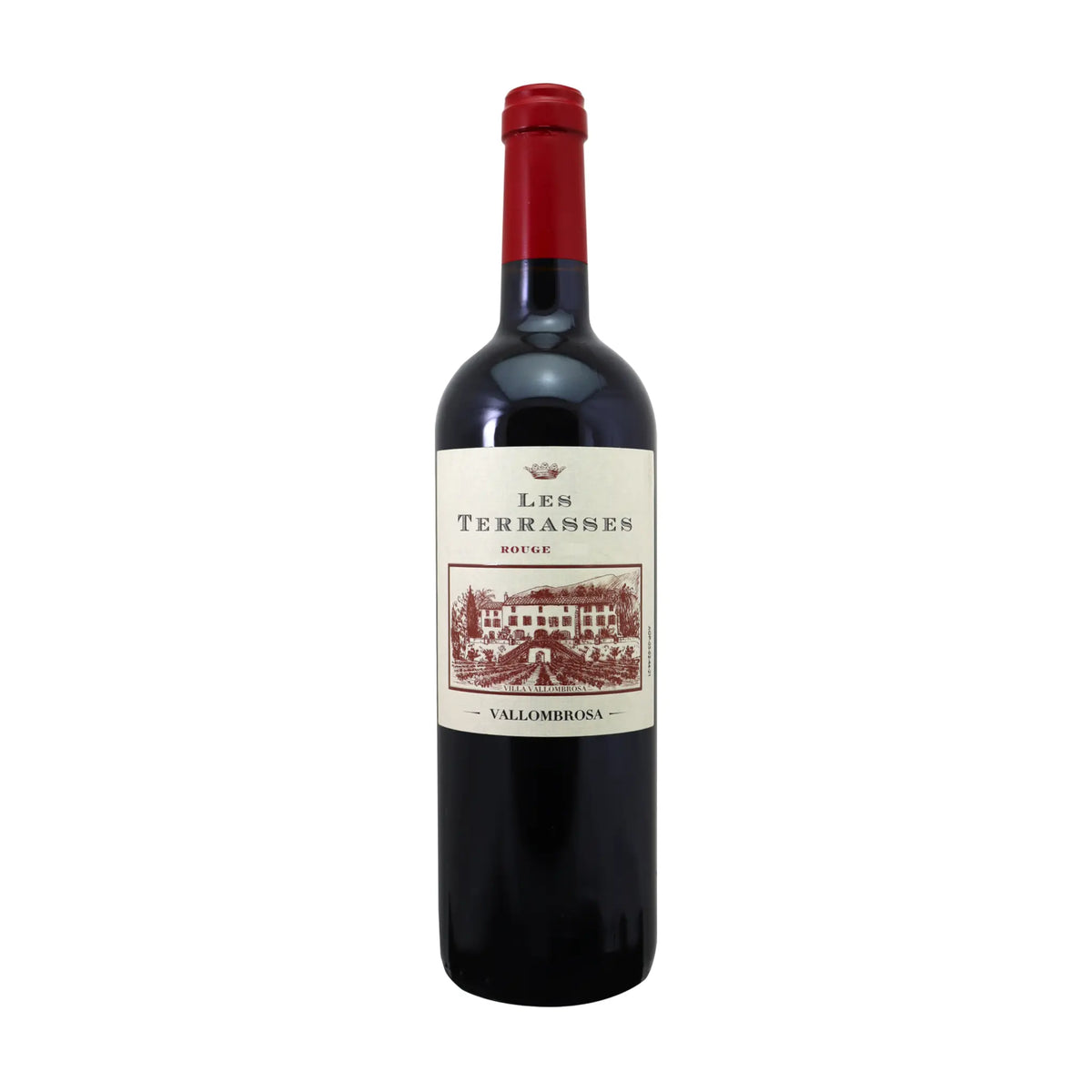 2017 Les Terrasses Rouge Rotwein von Villa Vallombrosa - erhältlich bei WINECOM