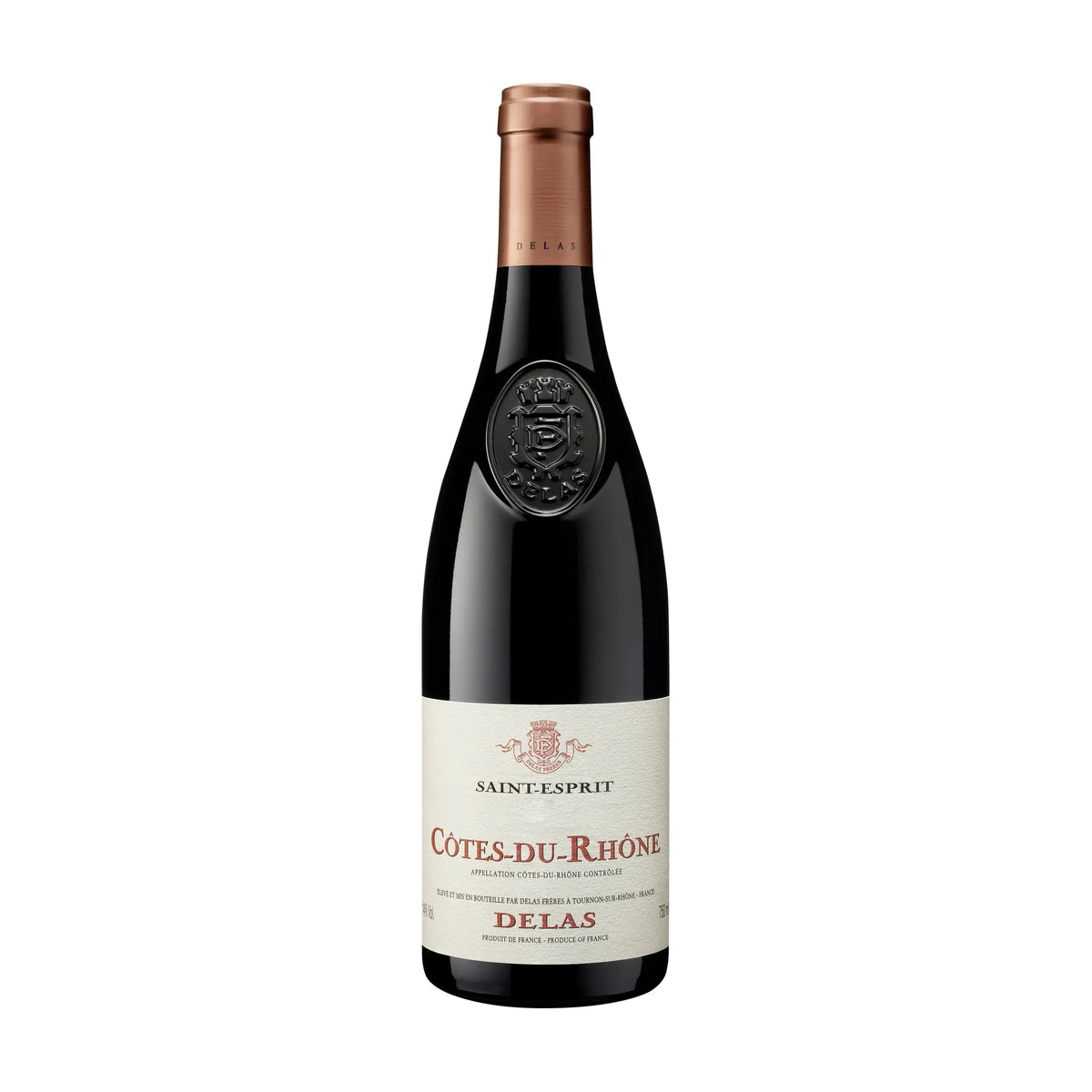 Cotes du Rhone Saint Esprit Rotwein von Delas Frères - erhältlich bei WINECOM