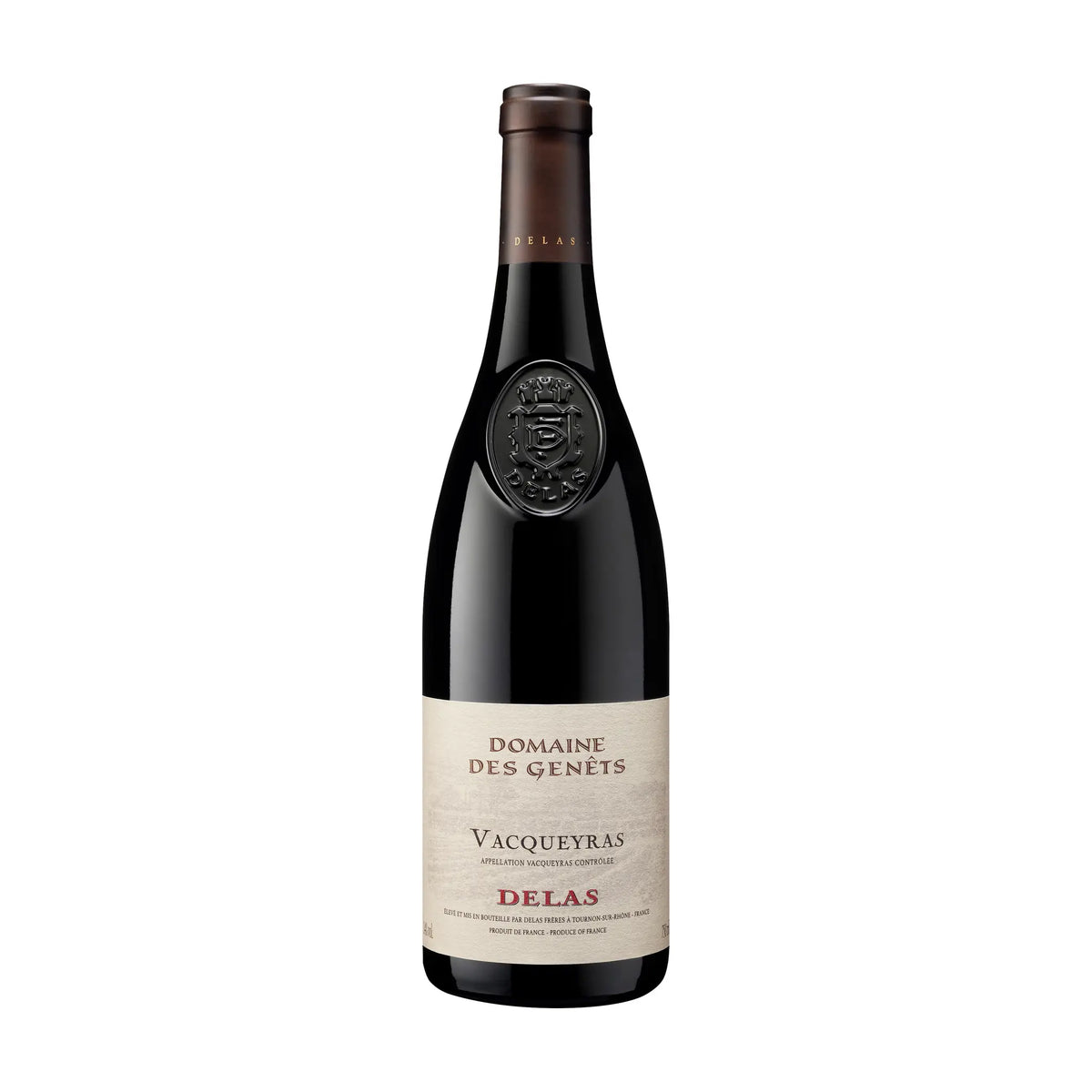 Vacqueyras Domaine des Genets Rotwein von Delas Frères - erhältlich bei WINECOM