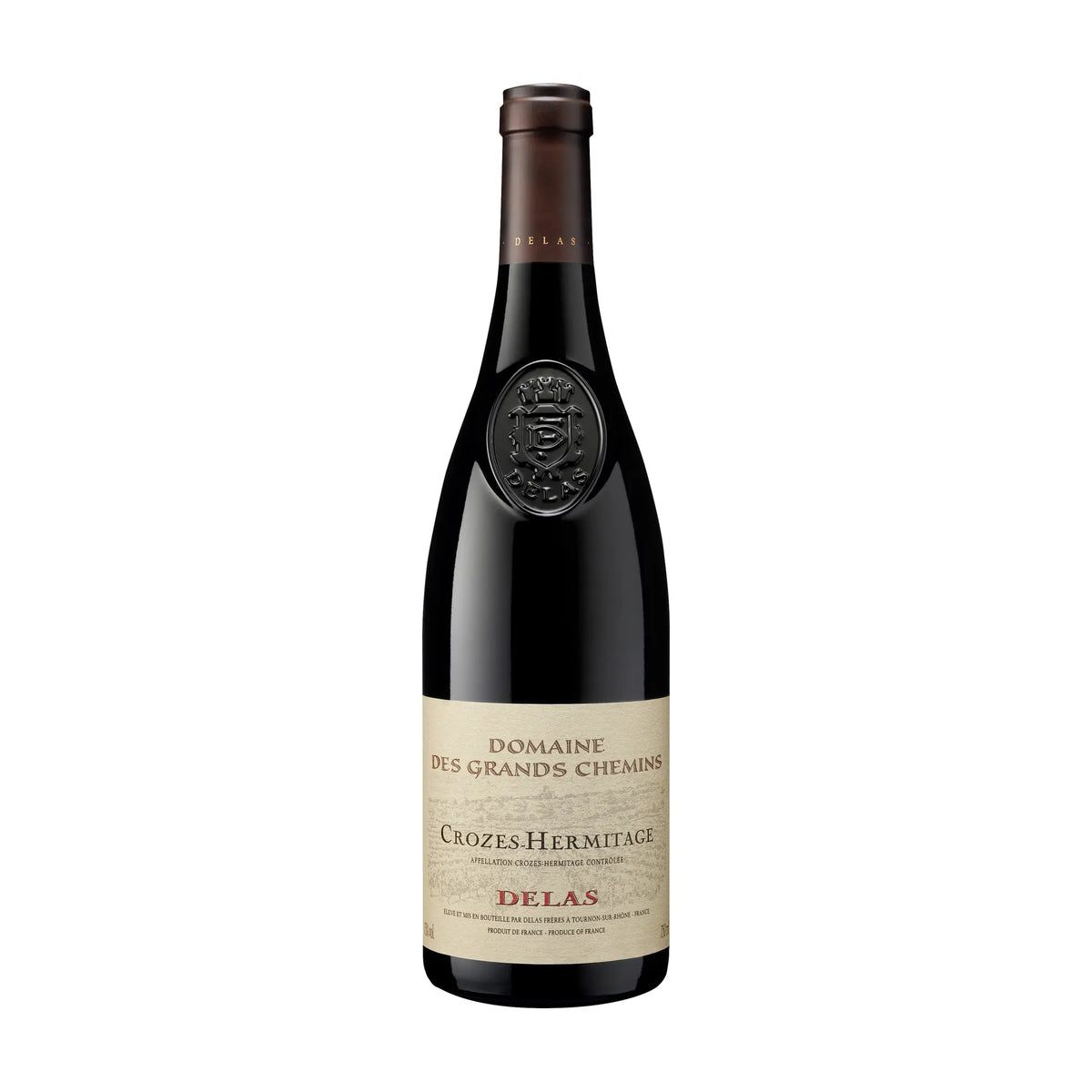 Crozes-Hermitage Domaine des Grands Chemins Rotwein von Delas Frères - erhältlich bei WINECOM