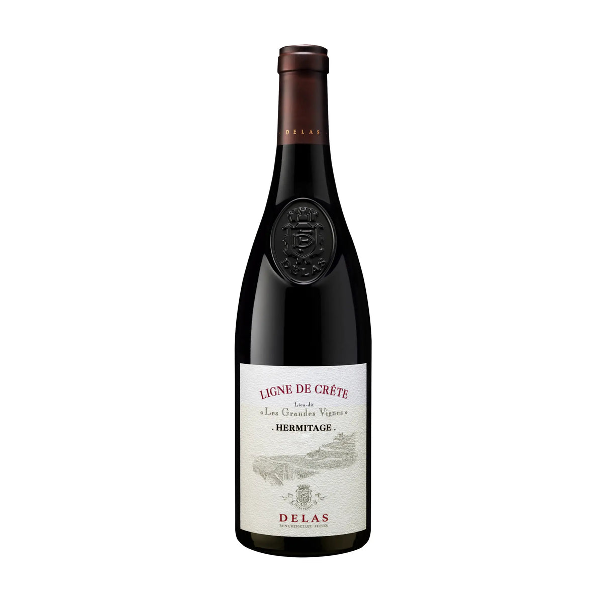 Hermitage Ligne de Crête Lieu-dit Grandes Vignes Rotwein von Delas Frères - erhältlich bei WINECOM